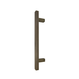 DELETED - Brass Pull Handle Square 300mm OA - RF