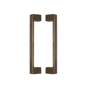 Brass Pull Handle Pair 235mm OA