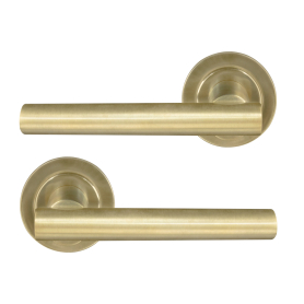 Charleston 52mm Round Rose Lever Set