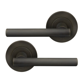 Charleston 64mm Large Rose Lever Set