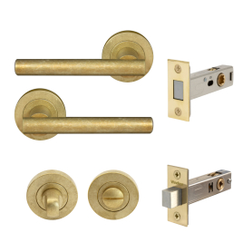 Charleston Round Rose Privacy Set - Magn. Latch