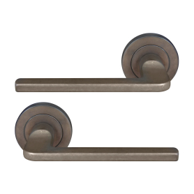 Chalet 52mm Round Rose Lever Set