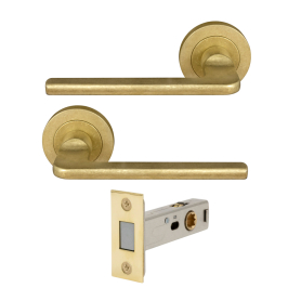 Chalet Round Rose Passage Set - Magn. Latch