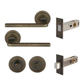 Chalet Round Rose Privacy Set - Magn. Latch