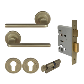 Chalet Round Rose Entrance Set - E48