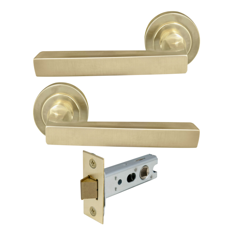 Unlacquered Satin Brass