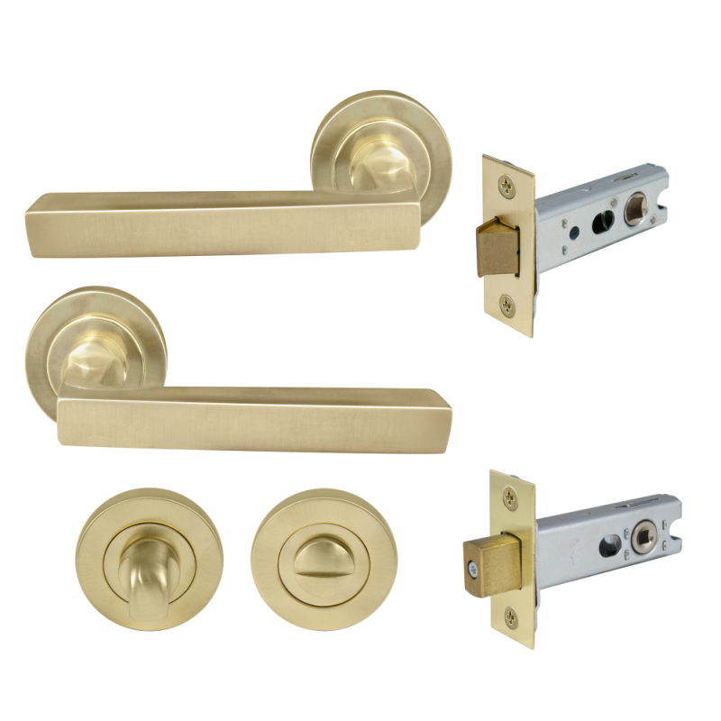 Unlacquered Satin Brass