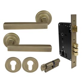 Federal Round Rose Entrance Set - E85