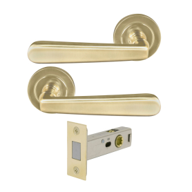 Villa Round Rose Passage Set - Magn. Latch