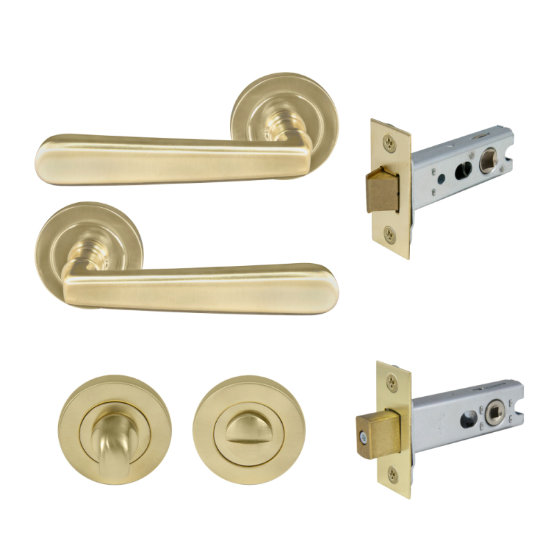 Unlacquered Satin Brass