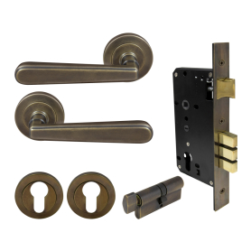 Villa Round Rose Entrance Set - E85