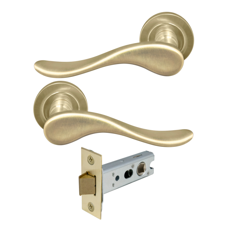 Unlacquered Satin Brass