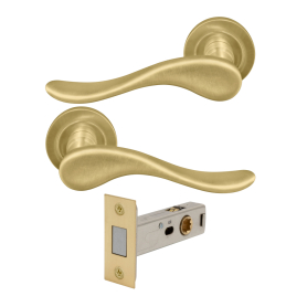 Haven Round Rose Passage Set - Magn. Latch