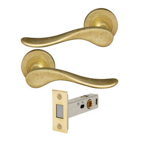 Haven Round Rose Passage Set - Magn. Latch