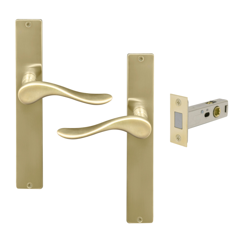 Unlacquered Satin Brass