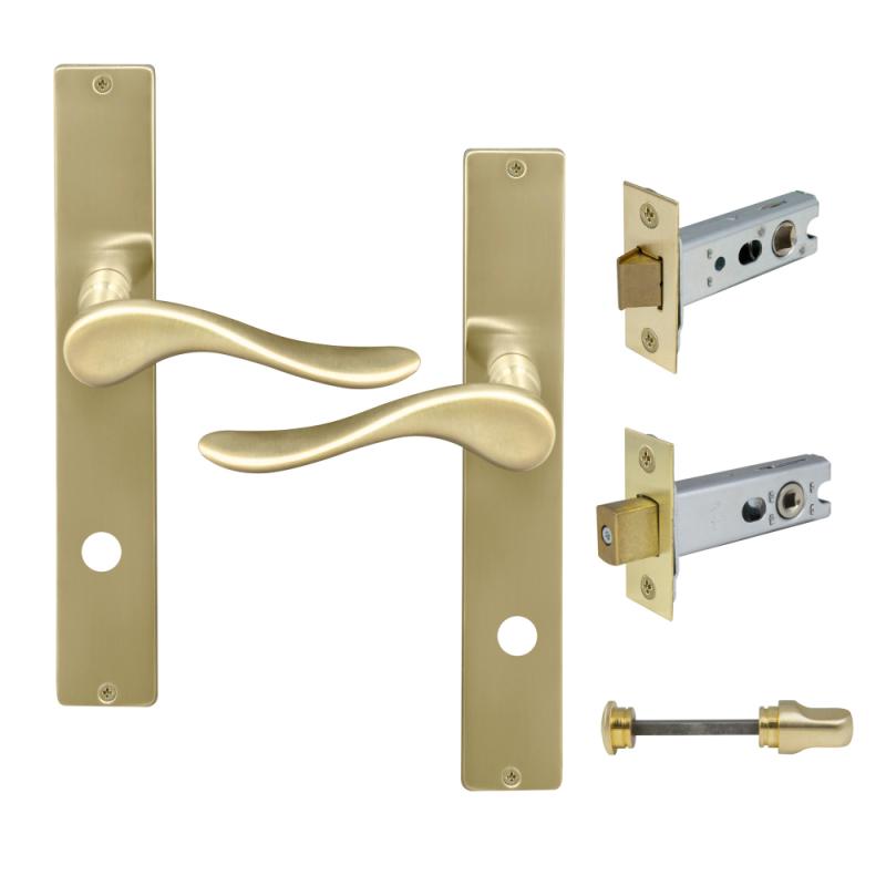 Unlacquered Satin Brass