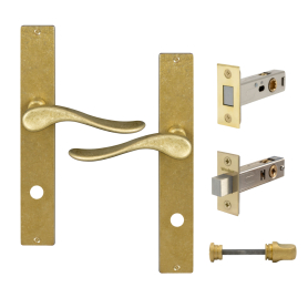 Haven Longplate Square Privacy Set - Magn. Latch