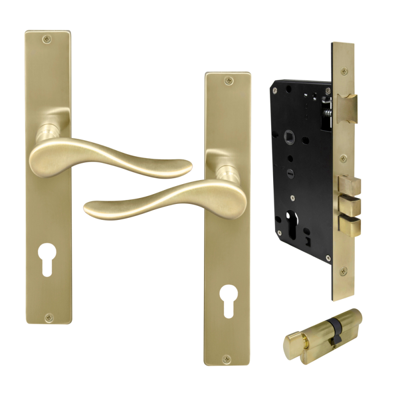 Unlacquered Satin Brass
