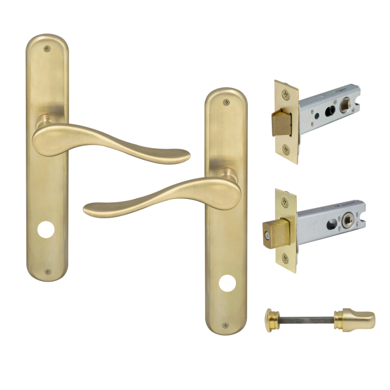 Unlacquered Satin Brass