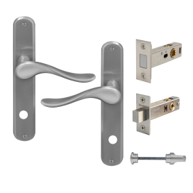 Haven Longplate Oval Privacy Set - Magn. Latch