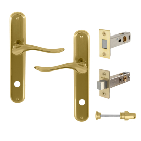 Haven Longplate Oval Privacy Set - Magn. Latch