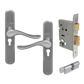 Haven Longplate Oval Entrance Set - E48