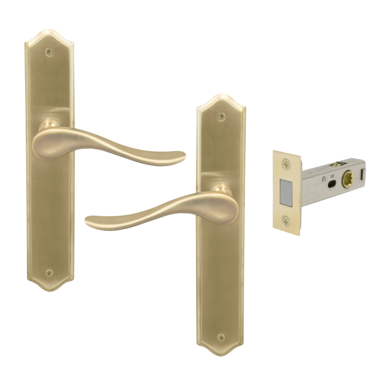 Unlacquered Satin Brass
