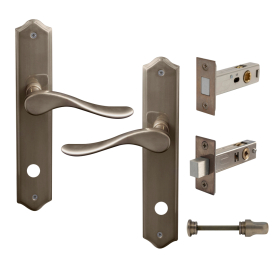 Haven Longplate Traditional Privacy Set - Magn. Latch