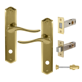 Haven Longplate Traditional Privacy Set - Magn. Latch