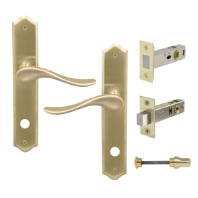 Haven Longplate Traditional Privacy Set - Magn. Latch