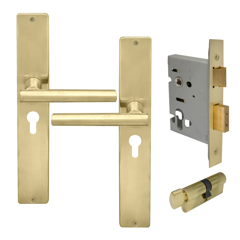 Unlacquered Satin Brass