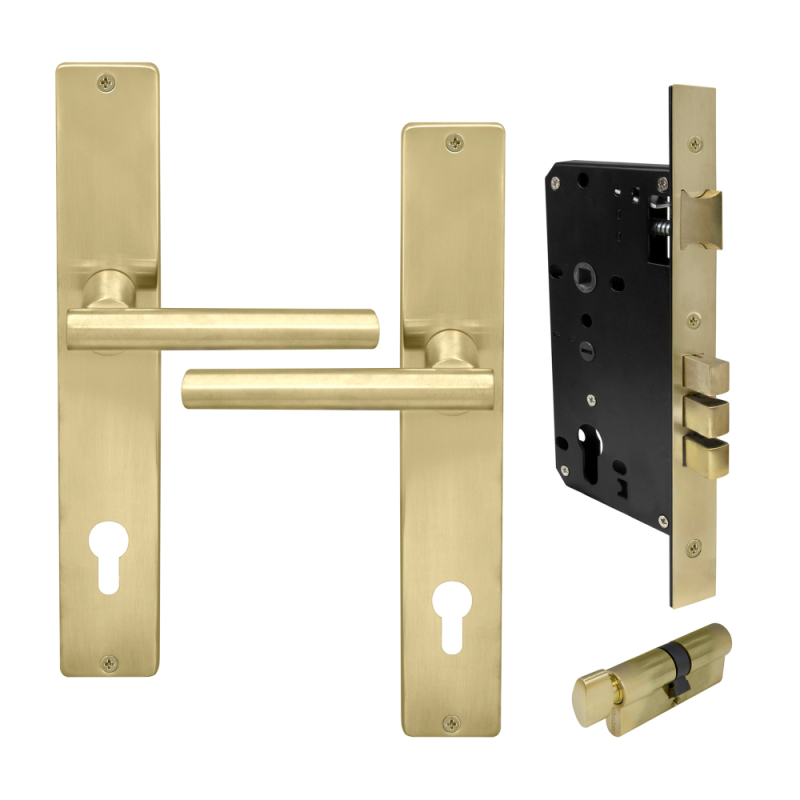 Unlacquered Satin Brass
