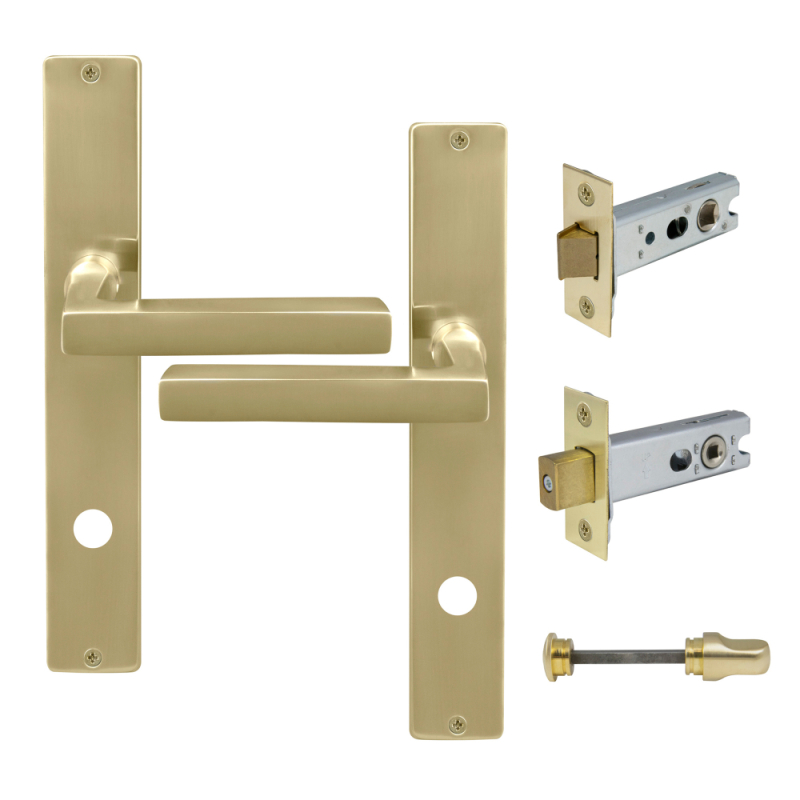 Unlacquered Satin Brass