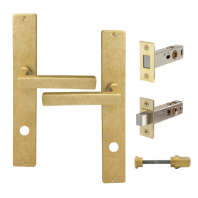 Federal Longplate Square Privacy Set - Magn. Latch