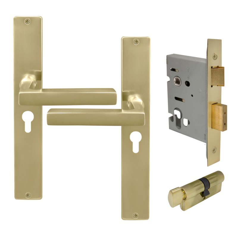 Unlacquered Satin Brass