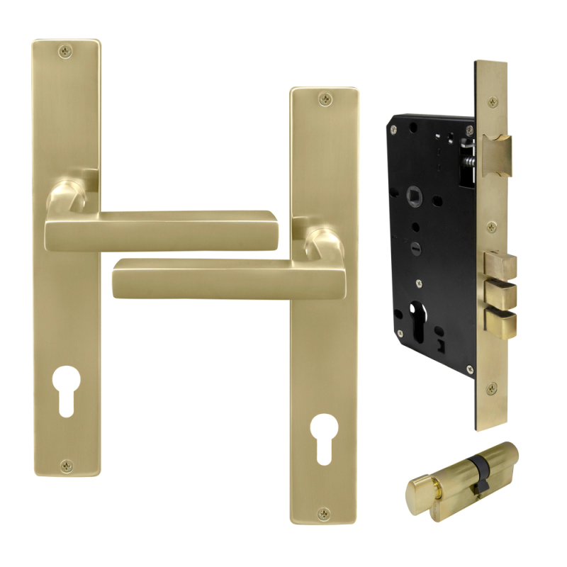 Unlacquered Satin Brass