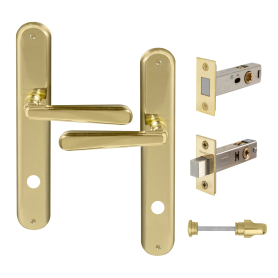 Villa Longplate Oval Privacy Set - Magn. Latch