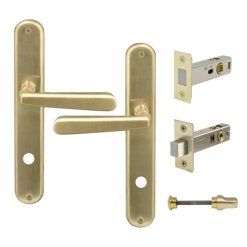 Unlacquered Satin Brass