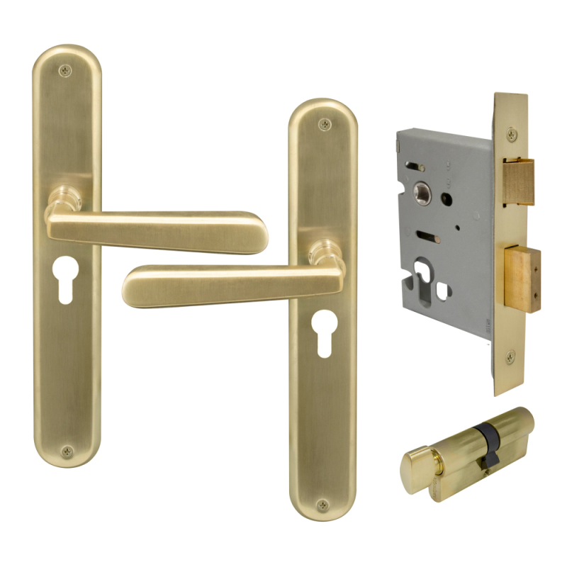 Unlacquered Satin Brass