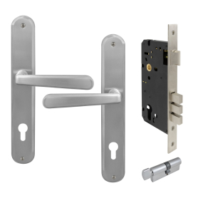 Villa Longplate Oval Entrance Set - E85