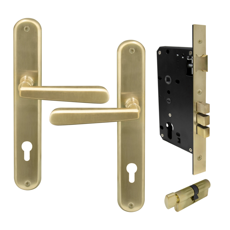 Unlacquered Satin Brass