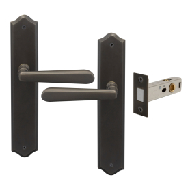 Villa Longplate Traditional Passage Set - Magn. Latch