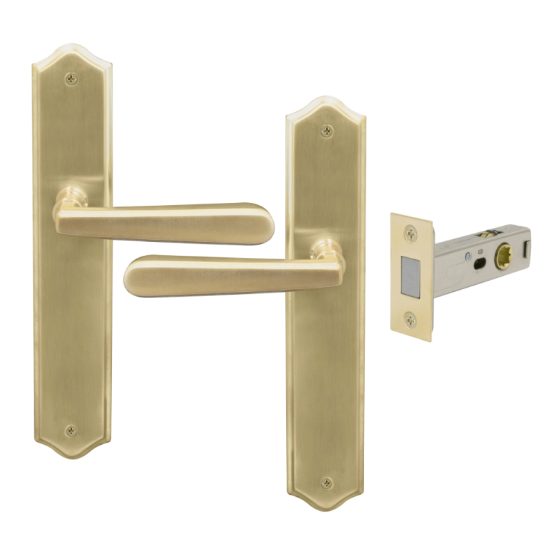 Unlacquered Satin Brass