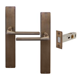 Chalet Longplate Square Passage Set - Magn. Latch