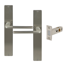 Chalet Longplate Square Passage Set - Magn. Latch