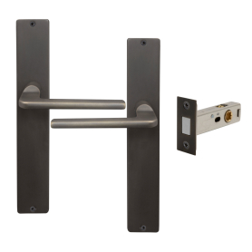 Chalet Longplate Square Passage Set - Magn. Latch