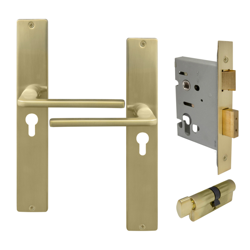 Unlacquered Satin Brass