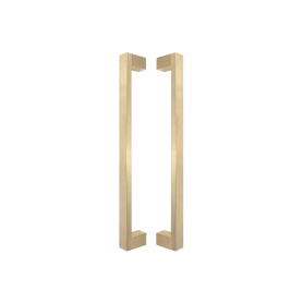 Tasman Brass Pull Handle - 400mm