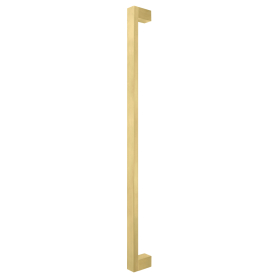 Tasman Brass Pull Handle 600mm-FF Single