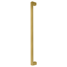 Tasman Brass Pull Handle 600mm-FF Single